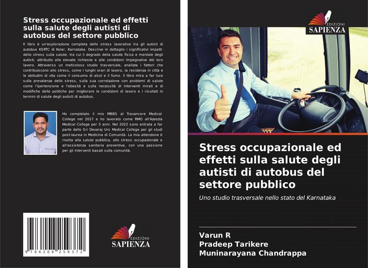 Produktbild: Stress occupazionale ed effetti sulla salute degli autisti di autobus del settore pubblico