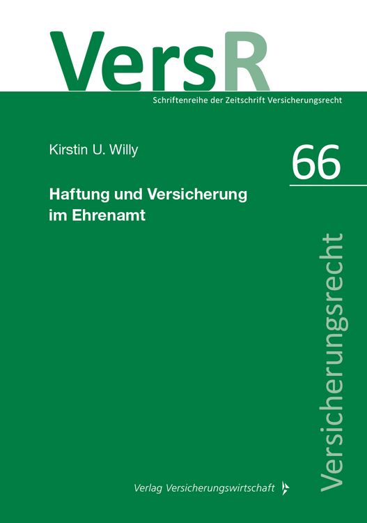 Produktbild: Haftung und Versicherung im Ehrenamt