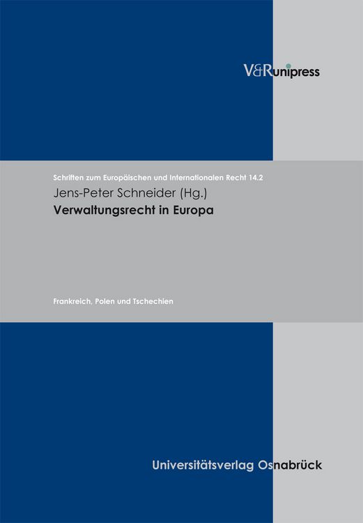 Produktbild: Verwaltungsrecht in Europa