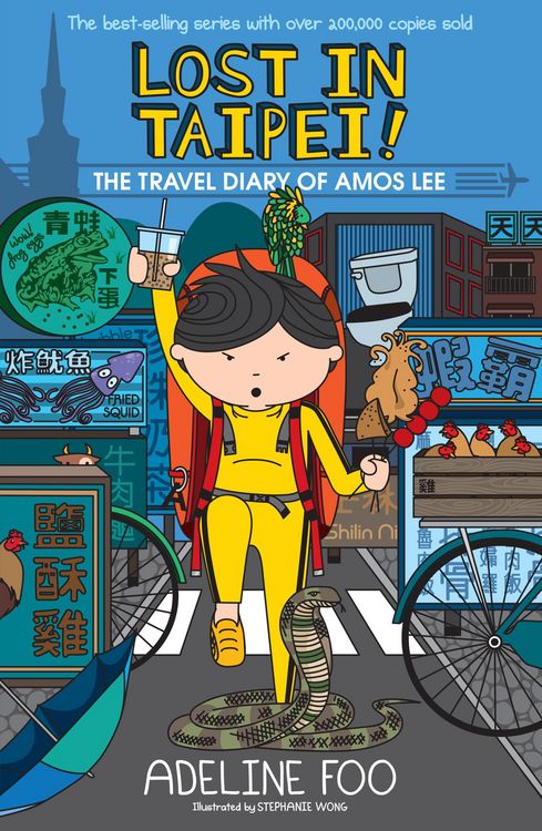 Produktbild: Lost in Taipei! (The Travel Diary of Amos Lee, #1)