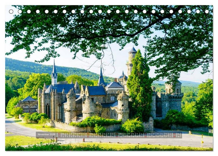 Produktbild: Der Bergpark Kassel-Wilhelmsh&ouml;he (Tischkalender 2026 DIN A5 quer), CALVENDO Monatskalender