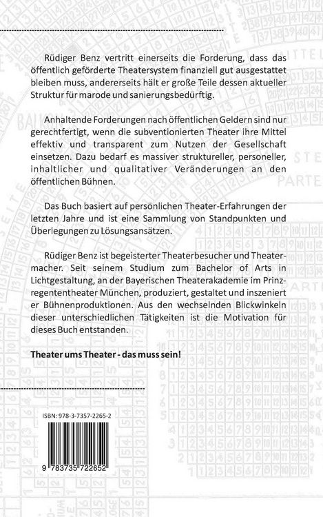 Produktbild: Was f&uuml;r ein Theater