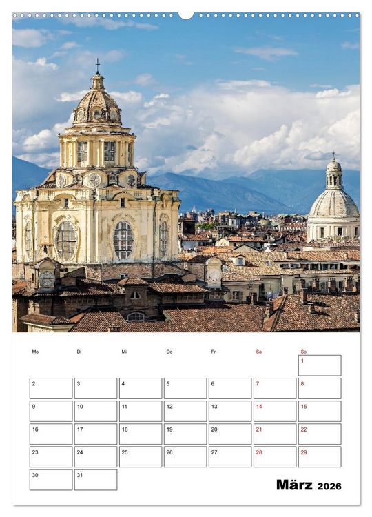 Produktbild: Piemont - Impressionen aus Norditalien (Wandkalender 2026 DIN A2 hoch), CALVENDO Monatskalender