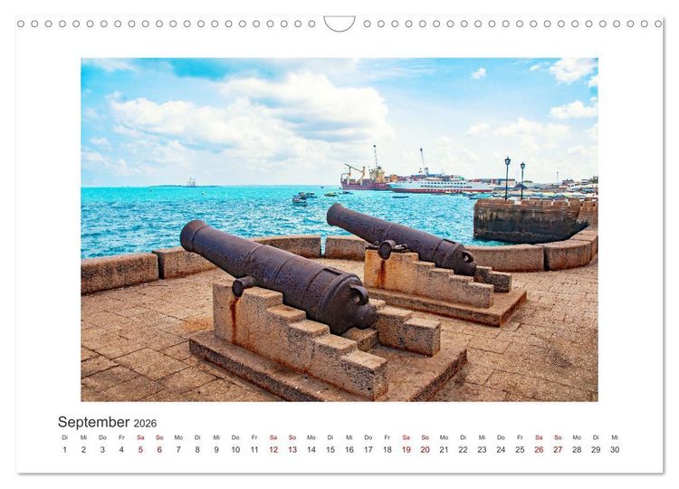 Produktbild: Stone Town - Impressionen (Wandkalender 2026 DIN A3 quer), CALVENDO Monatskalender