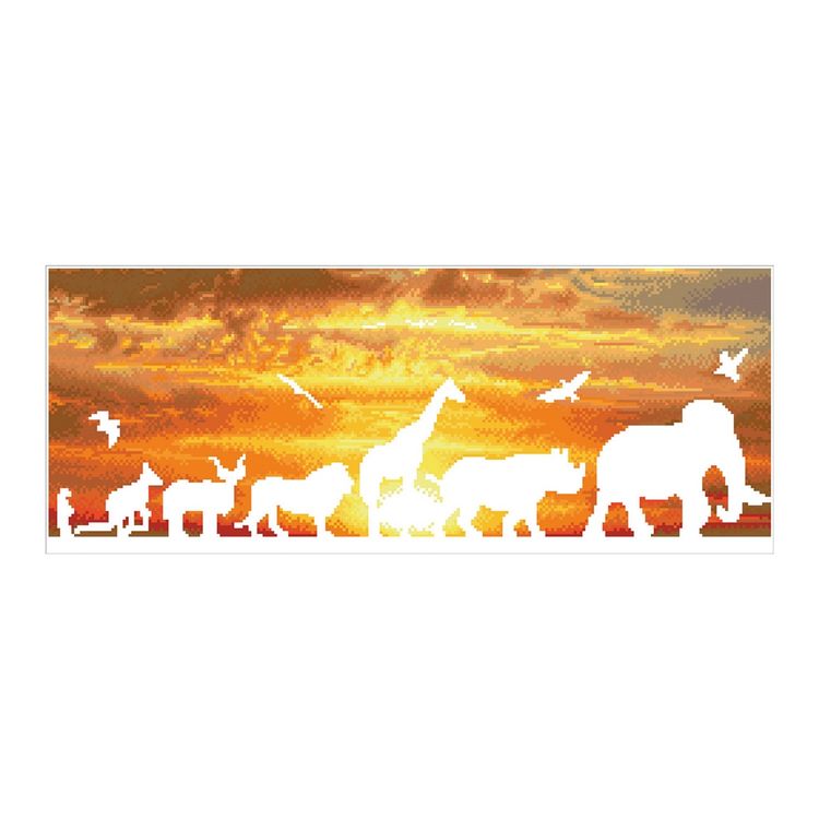 Produktbild: DIAMOND DOTZ - Diamond Painting Afrika Safari