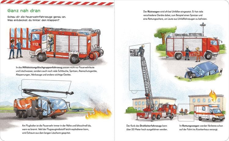 Produktbild: Fahrzeuge sind toll! - Bei der Feuerwehr