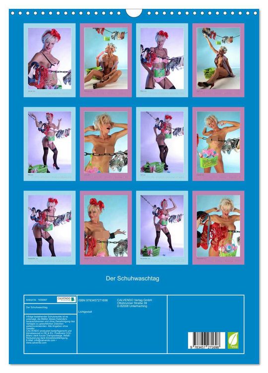 Produktbild: Der Schuhwaschtag (Wandkalender 2026 DIN A3 hoch), CALVENDO Monatskalender