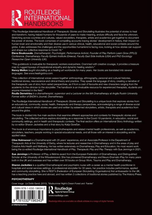 Produktbild: Routledge International Handbook of Therapeutic Stories and Storytelling