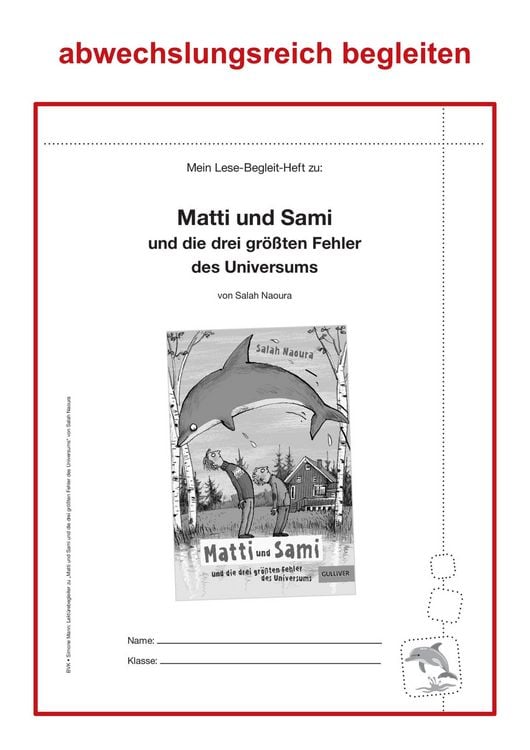 Produktbild: Lekt&uuml;rebegleiter &ndash; kompakt und differenziert: Matti und Sami und die drei gr&ouml;&szlig;ten Fehler des Universums