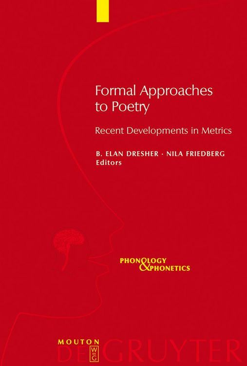 Produktbild: Formal Approaches to Poetry