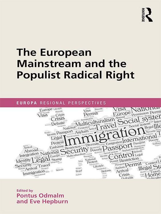 Produktbild: The European Mainstream and the Populist Radical Right
