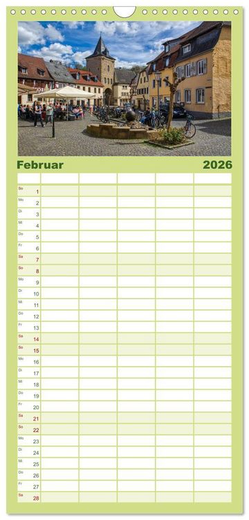 Produktbild: Familienplaner 2026 - Meisenheim - Die Perle im Glantal mit 5 Spalten (Wandkalender, 21 x 45 cm) CALVENDO