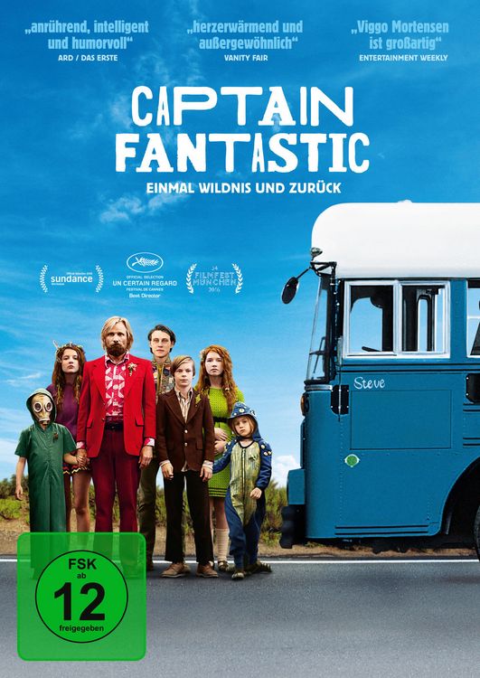 Produktbild: Captain Fantastic - Einmal Wildnis und zur&uuml;ck