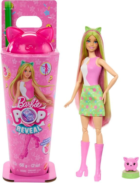 Produktbild: Barbie Pop! Reveal Shakes Serie - Kätzchen Puppe