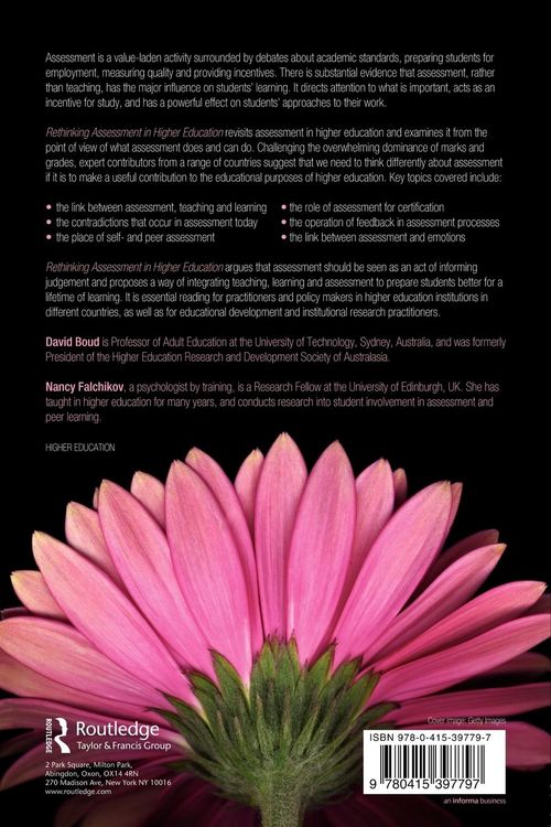 Produktbild: Rethinking Assessment in Higher Education