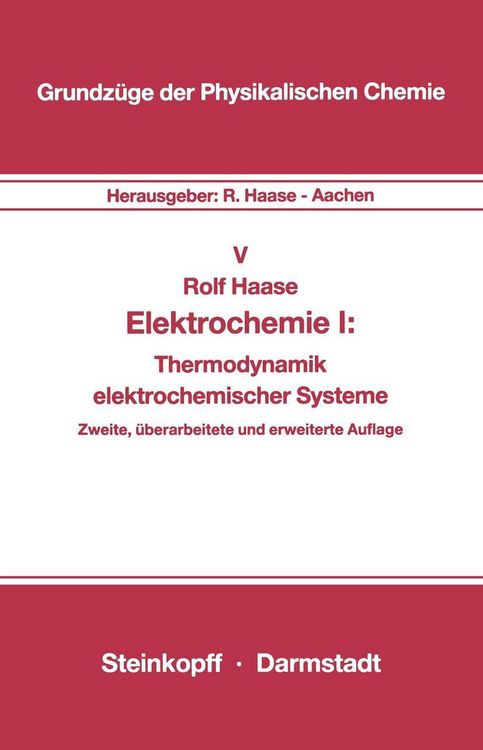 Produktbild: Elektrochemie I