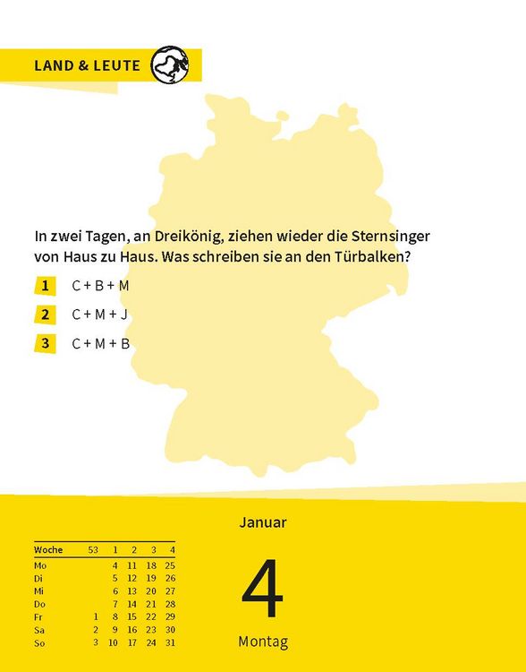 Produktbild: Langenscheidt Quizkalender Deutsch 2027