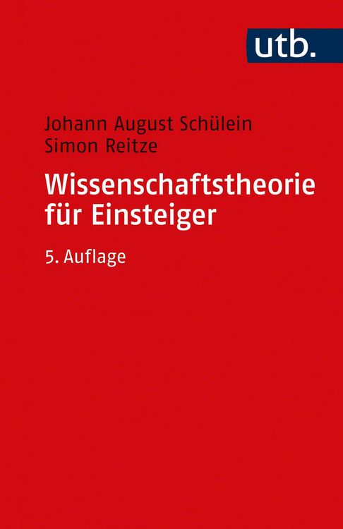 Produktbild: Wissenschaftstheorie f&uuml;r Einsteiger
