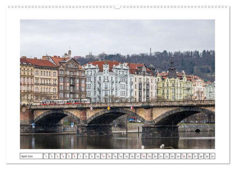 Produktbild: Ikonische Br&uuml;cken zwischen Geschichte und Gegenwart (hochwertiger Premium Wandkalender 2026 DIN A2 quer), Kunstdruck in Hochglanz