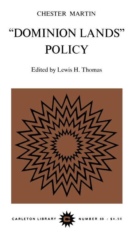 Produktbild: Dominion Lands Policy