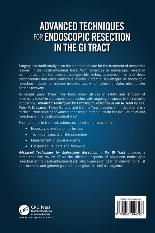 Produktbild: Advanced Techniques for Endoscopic Resection in the GI Tract