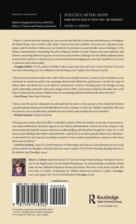 Produktbild: Politics After Hope
