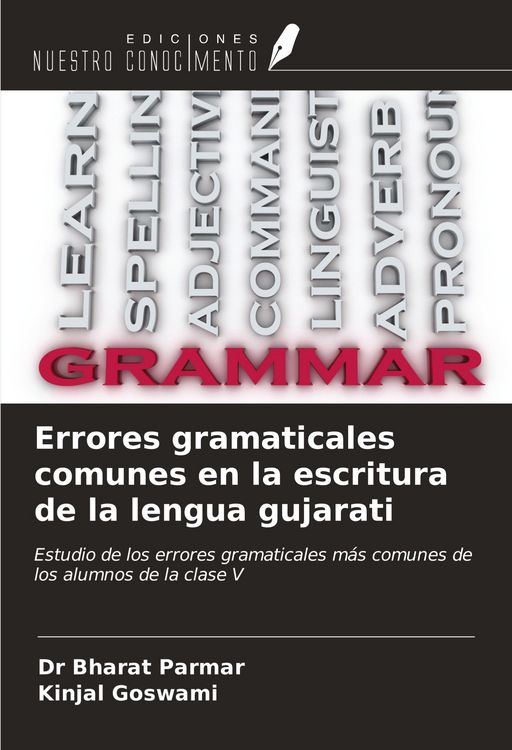 Produktbild: Errores gramaticales comunes en la escritura de la lengua gujarati