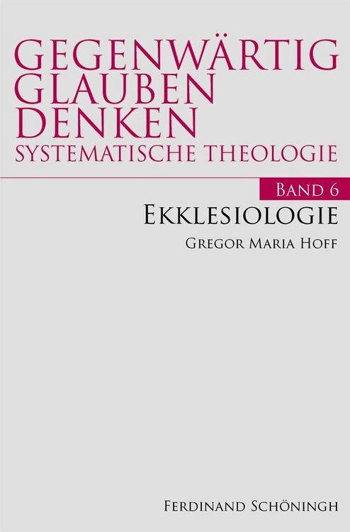 Produktbild: Ekklesiologie