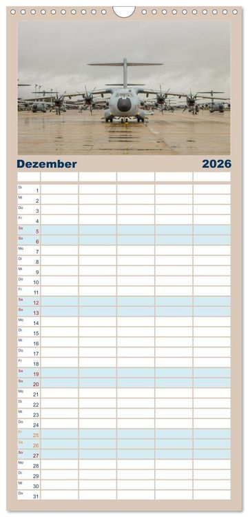 Produktbild: Familienplaner 2026 - A400M LTG 62 mit 5 Spalten (Wandkalender, 21 x 45 cm) CALVENDO