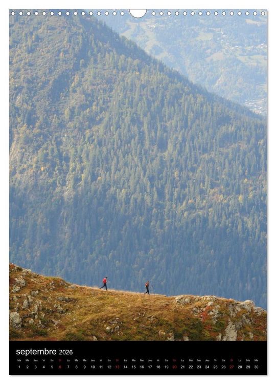 Produktbild: Trail Running Passion et &eacute;motion (Calendrier mural 2026 DIN A3 horizontal), CALVENDO calendrier mensuel