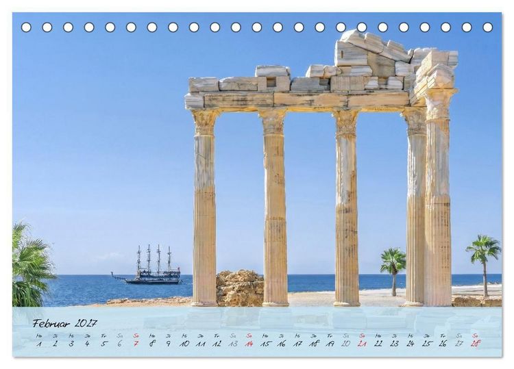 Produktbild: Faszination T&uuml;rkei. Traumhafte Landschaften und antike Sch&auml;tze. Reisekalender (Tischkalender 2027 DIN A5 quer), CALVENDO Monatskalender