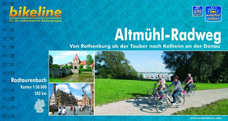 Produktbild: Bikeline Altm&uuml;hl-Radweg