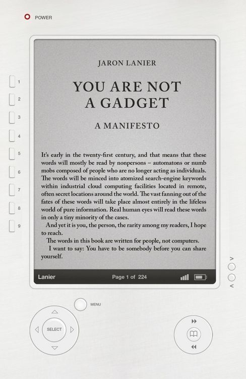 Produktbild: You Are Not A Gadget