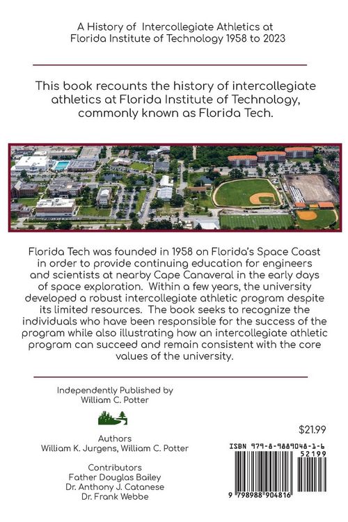 Produktbild: A History of Intercollegiate Athletics at Florida Institute of Technology from 1958 to 2023