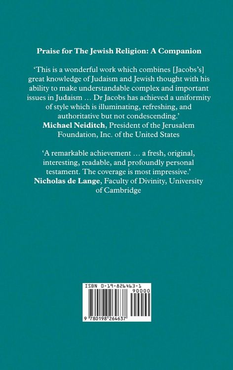 Produktbild: The Jewish Religion