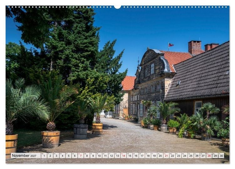 Produktbild: Blankenburg verzaubert - Die Bl&uuml;tenstadt im Harz (Wandkalender 2027 DIN A2 quer), CALVENDO Monatskalender