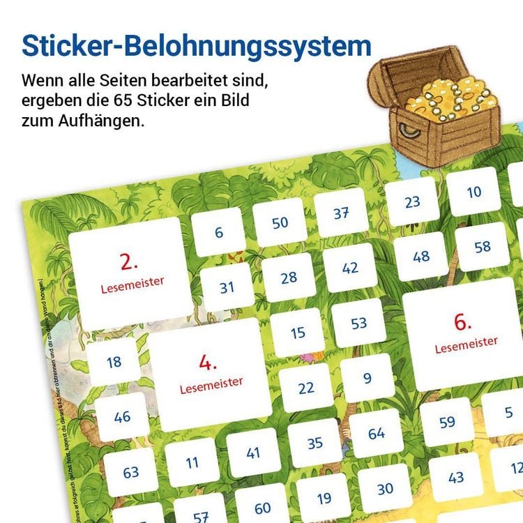 Produktbild: Das &Uuml;bungsheft Lesen 2