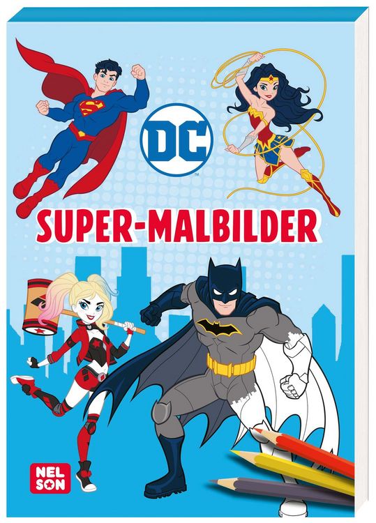 Produktbild: DC Superhelden: Super-Malbilder