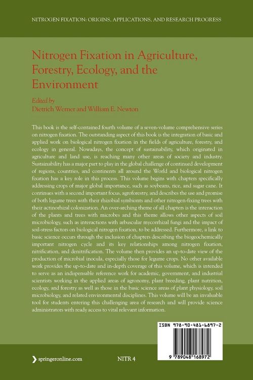Produktbild: Nitrogen Fixation in Agriculture, Forestry, Ecology, and the Environment