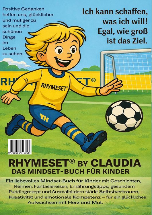 Produktbild: RHYMESET&reg; by Claudia Das Mindset-Buch f&uuml;r Kinder