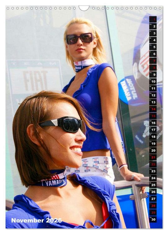 Produktbild: Beauty Grid Girls (Wandkalender 2026 DIN A3 hoch), CALVENDO Monatskalender