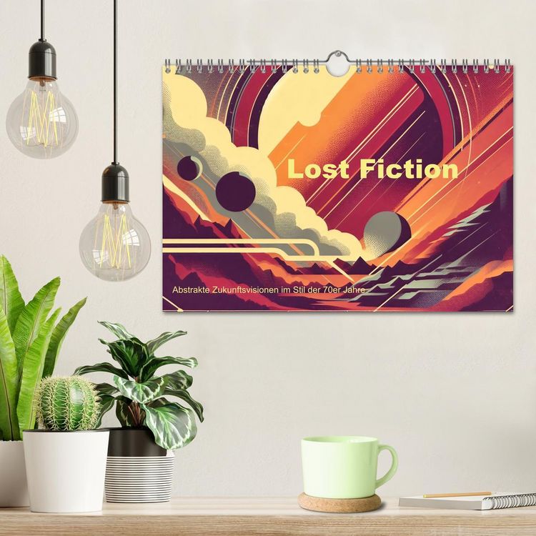 Produktbild: Lost Fiction (Wandkalender 2026 DIN A4 quer), CALVENDO Monatskalender