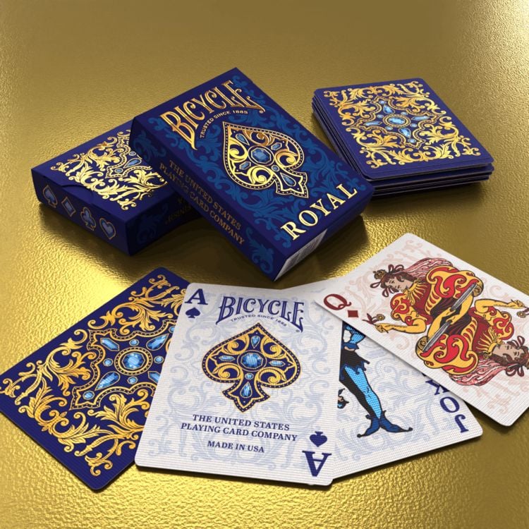 Produktbild: Bicycle Royal, (Designer Spielkarten, Poker, Skat...)