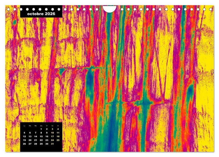 Produktbild: Cascade de couleurs (Calendrier mural 2026 DIN A4 vertical), CALVENDO calendrier mensuel