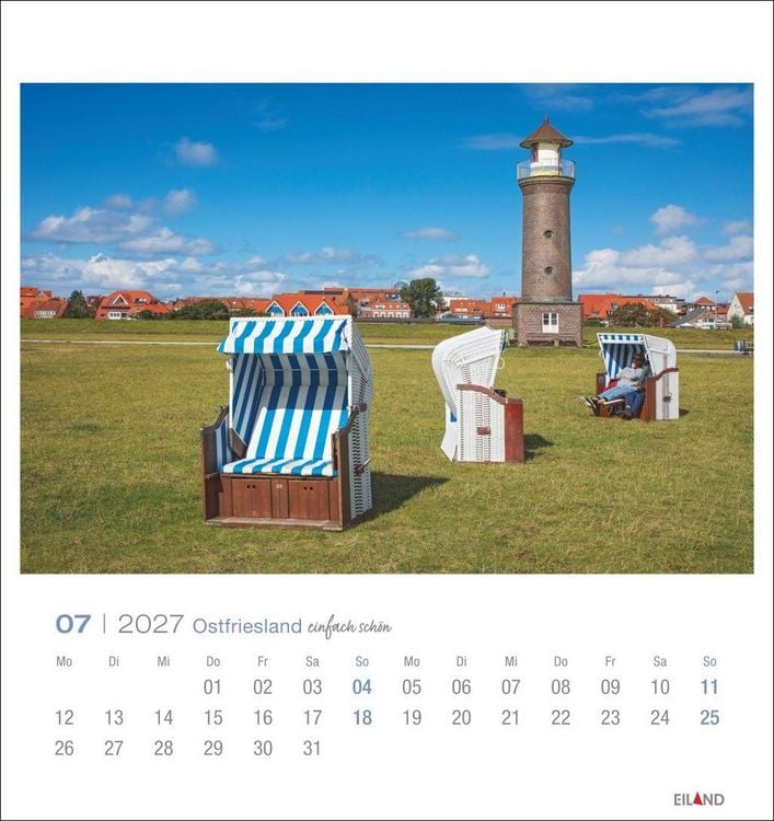 Produktbild: Ostfriesland Postkartenkalender 2027 - einfach sch&ouml;n