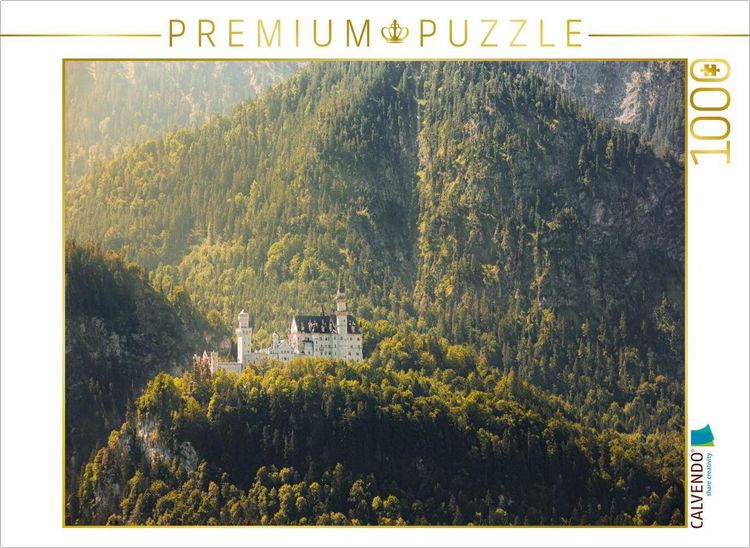 Produktbild: CALVENDO Puzzle Motiv: Schloss Neuschwanstein | 1000 Teile Lege-Gr&ouml;&szlig;e 64x48cm Foto-Puzzle f&uuml;r gl&uuml;ckliche Stunden