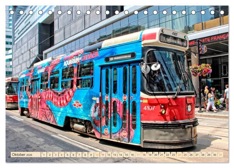 Produktbild: Ich fahre gern Stra&szlig;enbahn (Tischkalender 2026 DIN A5 quer), CALVENDO Monatskalender