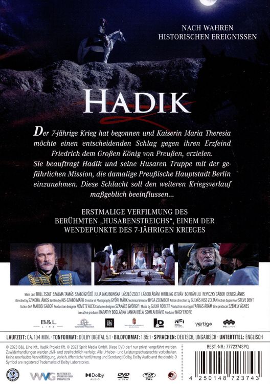 Produktbild: Hadik - Der legend&auml;re Husaren General