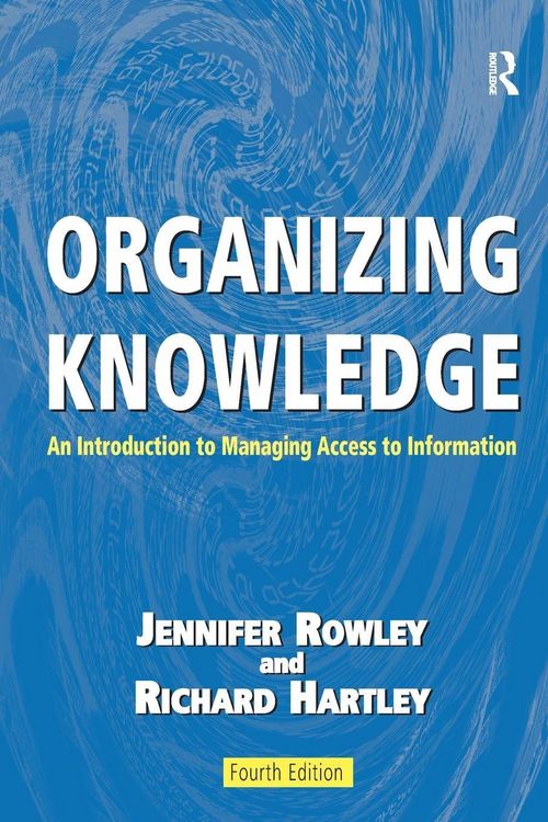 Produktbild: Organizing Knowledge