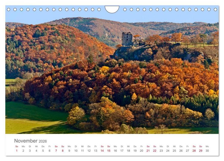 Produktbild: Wunderbare Fr&auml;nkische Schweiz (Wandkalender 2026 DIN A4 quer), CALVENDO Monatskalender
